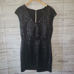 H&M black dresa